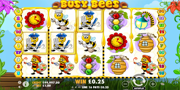 Rahasia Kombinasi Simbol Langka Di Slot Busy Bees